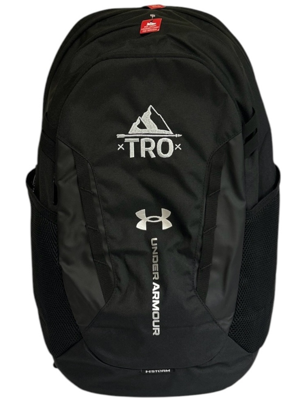 Under Armour Hustle 6.0 Backpack Black Unisex Laptop School Bookbag Carry On